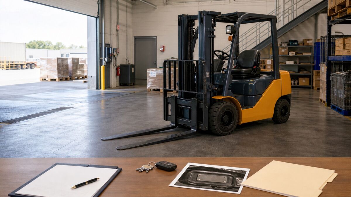 Do Forklifts Have Titles? Used Forklift Ownership Guide