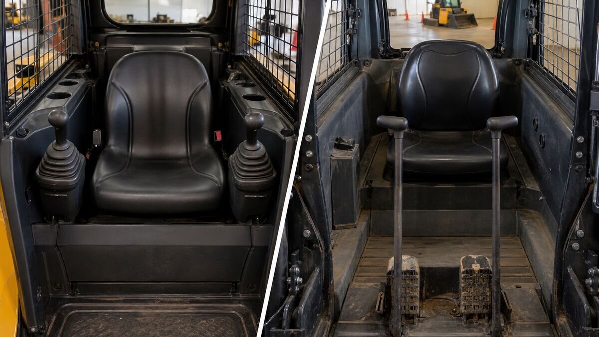 Skid Steer Pilot Controls vs Hand-and-Foot Controls